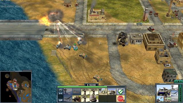 C&C Generals Zero Hour - USA Mission 2 Friend From Enemy - USA Custom Campaign смотреть онлайн
