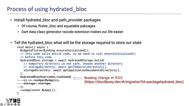 Flutter Bloc (21): Hydrated Bloc смотреть онлайн