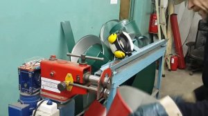 Изготовление отводов. зиговка сегмента.