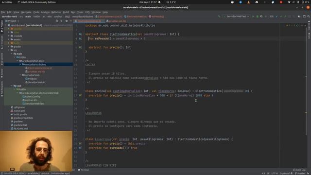 Herencia en Kotlin atributos, métodos y algunos trucos más смотреть онлайн