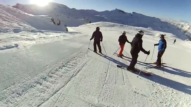 Breuil-Cervinia Valtournenche Zermatt area смотреть онлайн