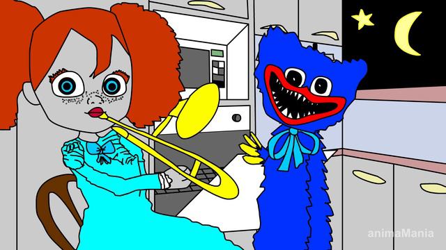 When Mama Isn't home // Poppy Playtime Meme смотреть онлайн