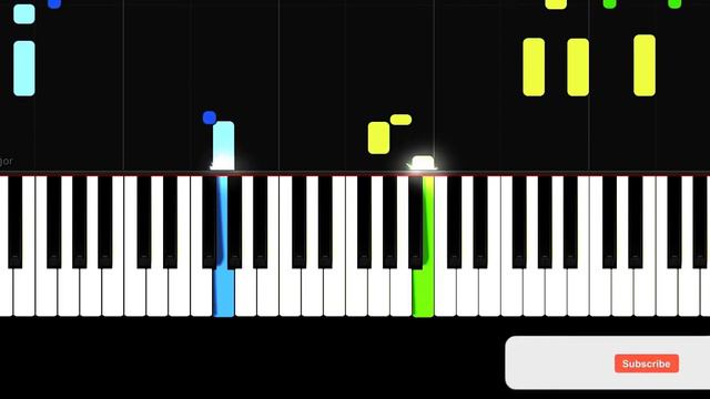 to be continued meme music - Slow Easy Piano Tutorial смотреть онлайн