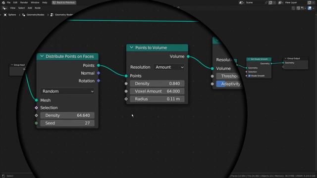Blender Tutorial - Surface mesh by using geometry nodes смотреть онлайн