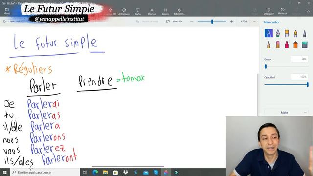 futuro simple en francés verbos irregulares | le futur simple les verbes irréguliers. смотреть онлайн