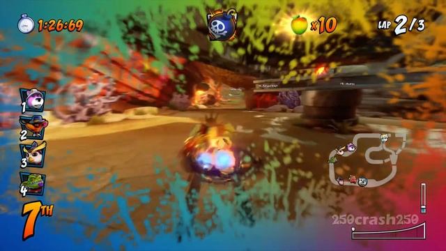 Crash Team Racing Nitro-Fueled | Items everywhere | Online Races #50 смотреть онлайн