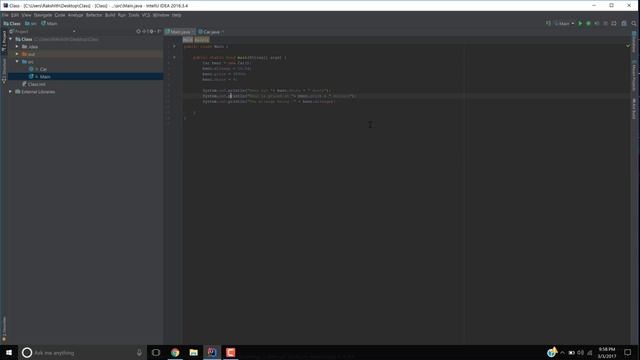 Introduction to Java Class - Object oriented Programming: Methods -8 смотреть онлайн