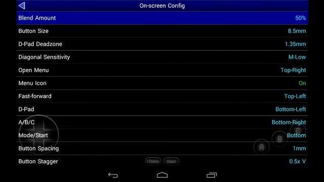MD.emu Emulator 1.5.11 Settings / Configuration for Android Nexus 7 [720p HD] смотреть онлайн