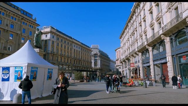 Walking Tour in Milan, Lombardy, Italy 2023 | Best Places to Visit in Milan | Milan Cathedral Insid смотреть онлайн