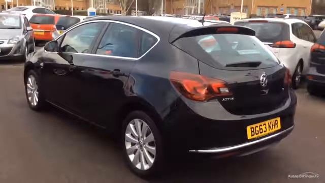 VAUXHALL ASTRA ELITE BLACK 2013 смотреть онлайн