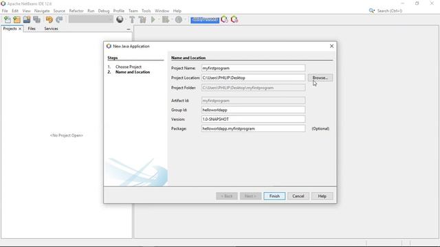 Writing First Program In Java("Hello World") || NetBeans смотреть онлайн