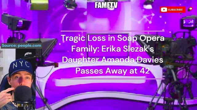 Tragic Loss in Soap Opera Family: Erika Slezak's Daughter Amanda Davies Passes Away at 42 смотреть онлайн