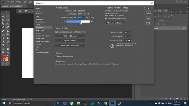 How to solve "Scratch Disk is Full" problem in Adobe Photoshop in 1 minute смотреть онлайн