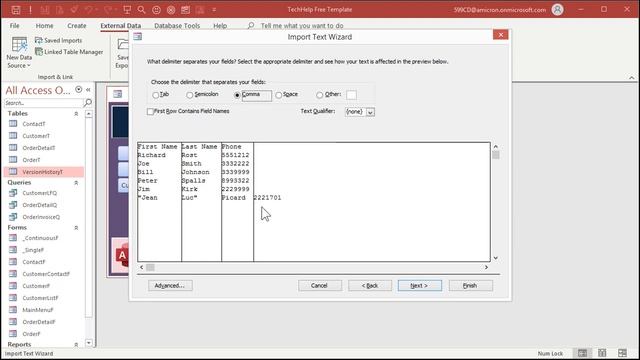 Import Data into Microsoft Access from Microsoft Excel, CSV Files, and Fixed-Width Text Files смотреть онлайн