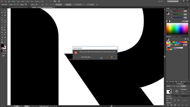Illustrator CC Tutorial - Editing Letters / Modifying Font смотреть онлайн