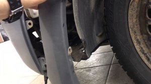 Как снять передний бампер и фару на Форд Транзит Коннект/ford transit connect 2004