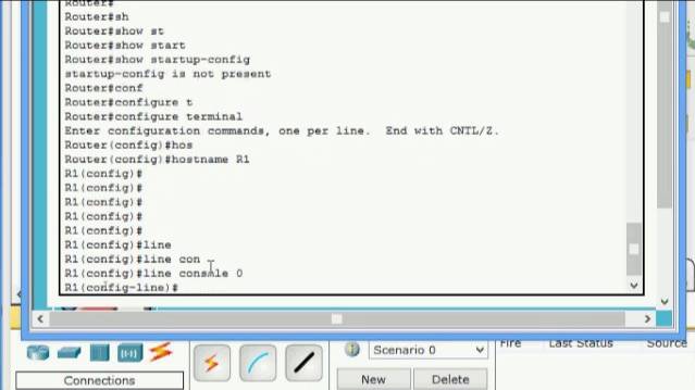 6.4.1.3 Packet Tracer - Configure Initial Router Settings смотреть онлайн