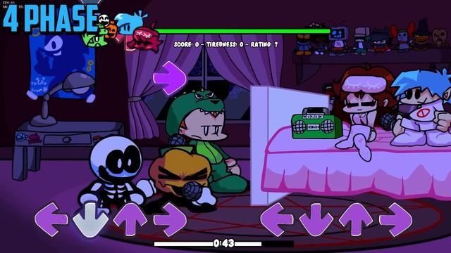 NEW Fat Girlfriend ALL PHASES (0-10 phases) Friday Night Funkin' VS Buffet Night Burstin смотреть онлайн