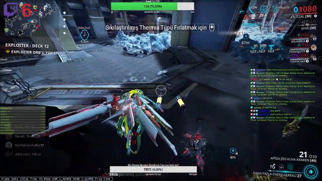 Vurgu: Warframe Hildryn Farm Exploiter Orb Bugged :) !donate !bagis !destekle !dc !steam !youtube смотреть онлайн