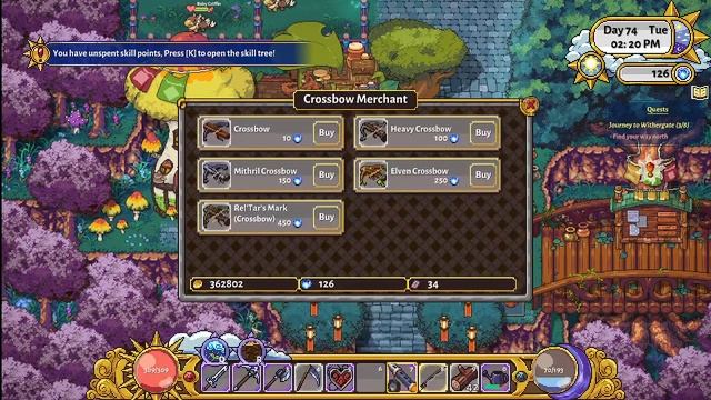 Sun Haven - How To Get A Better Crossbow! смотреть онлайн