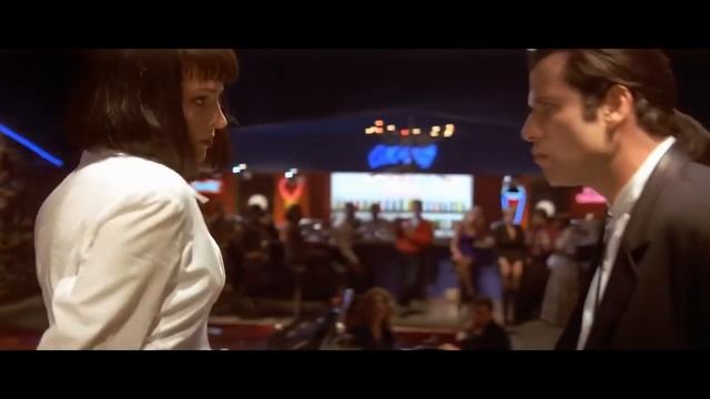 Pulp Fiction - John Travolta and Uma Thurman - Dancing Scene смотреть онлайн