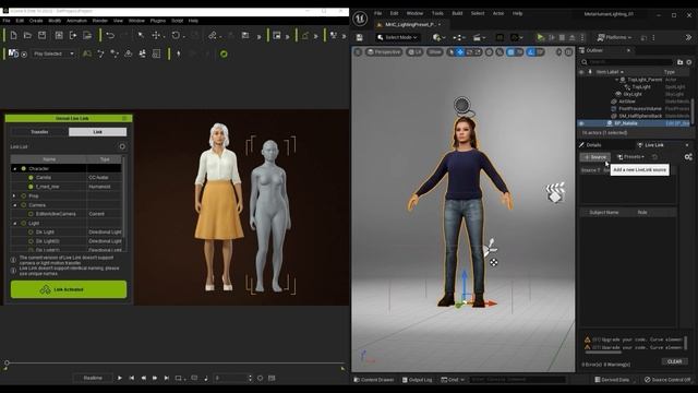 iClone MetaHuman LiveLink Update for UE5 | Unreal Live Link Plug-in Tutorial смотреть онлайн