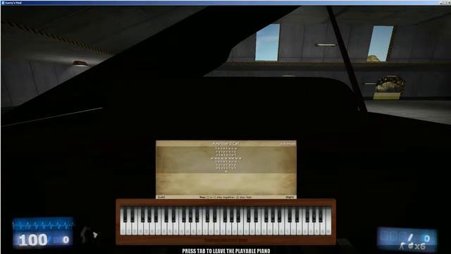 Garry's Mod | #001 Keyboard Cat | Playing Piano смотреть онлайн