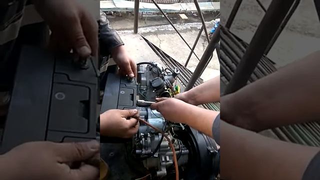 МОТОР STELS 500 ПОСЛЕ ЗАМЕНЫ ПОРШНЕВОЙ ГРУППЫ смотреть онлайн