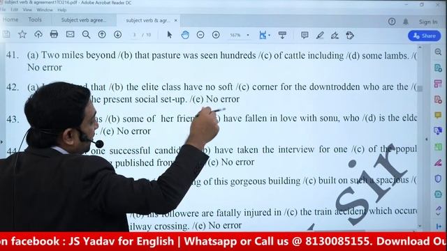 II अब PRACTICE का वार लगातार धुँआधार II SUBJECT & VERB AGREEMENT II PDF LINK IN THE DESCRIPTION II смотреть онлайн