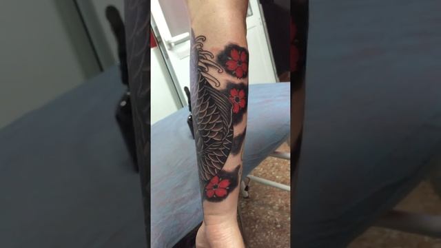 Tattoo Pez Coi Japonés смотреть онлайн