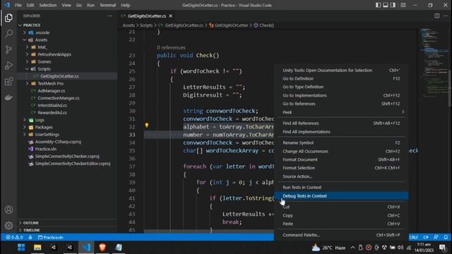 How To Get Digits Or Letters From A String In Unity 3D C# | Python | Java | C# смотреть онлайн
