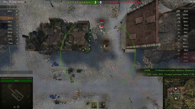 Первый учебный бой в WoT на САУ СУ-18 смотреть онлайн