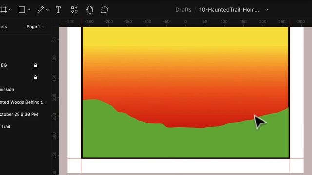 10 Haunted Trail Flyer (Using Figma) Pt 1 смотреть онлайн