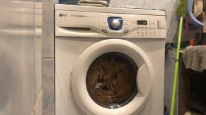Полоскание+отжим-Стиральная машина LG WD-80150N