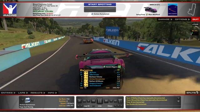 iRacing | 12 Hrs of Bathurst | RQR смотреть онлайн