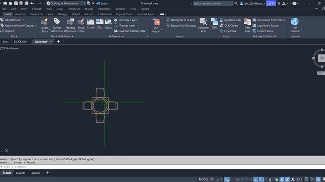 AutoCAD 2024 การสร้างบล็อก block ไว้ใช้งาน смотреть онлайн