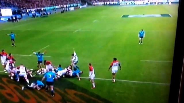 RBS Six Nations -Parisse Try Vs France (For Italy) смотреть онлайн