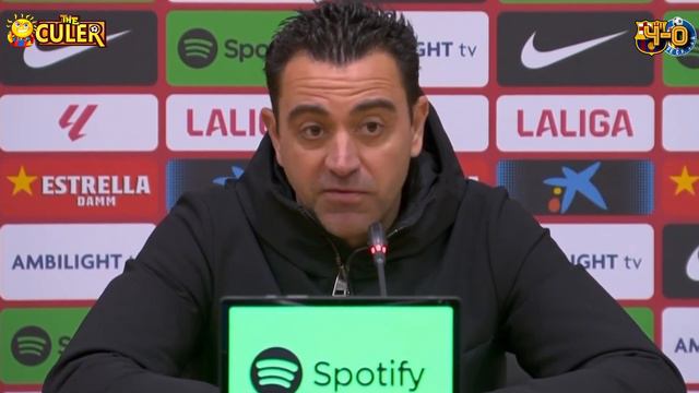 RUEDA PRENSA XAVI: FC BARCELONA 4-0 GETAFE CF смотреть онлайн