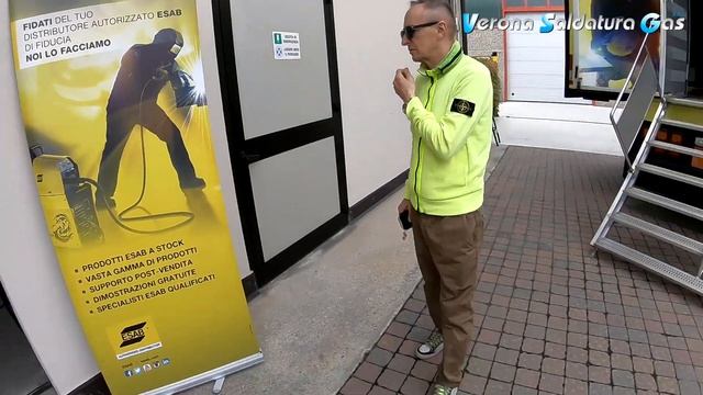 Verona Saldatura Gas - DemoBus ESAB 17 Maggio 2019 смотреть онлайн