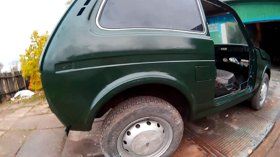 Ремонт арки на Ваз 21213 Нива