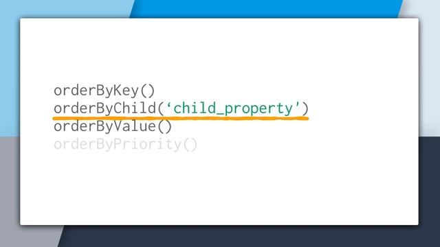 Firebase Database Querying 101 - The Firebase Database For SQL Developers #3 смотреть онлайн