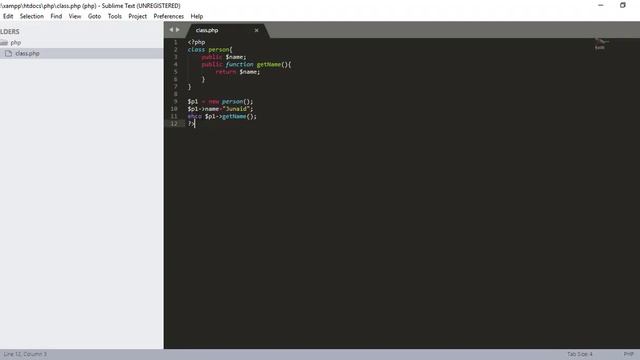 30 - Encapsulation in PHP смотреть онлайн