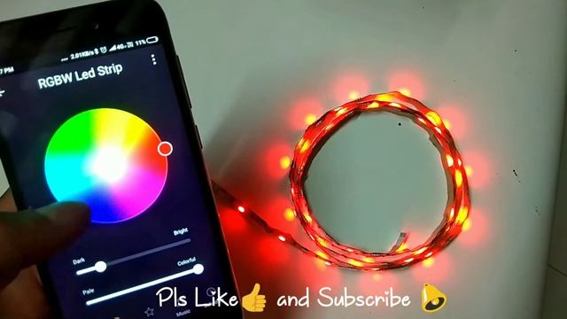 RGB Led Strip Control With Your Phone Works With Alexa and Google смотреть онлайн