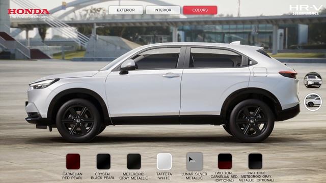 Honda HR-V 360° - Virtual Showroom, Color Options смотреть онлайн