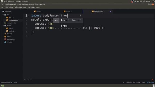 Api Rest con Express, Mongodb y EcmaEscript6 (Es6), Ejemplo Práctico смотреть онлайн