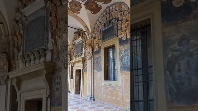 Болонский Университет- самый первый в мире ( Archiginnasio) смотреть онлайн