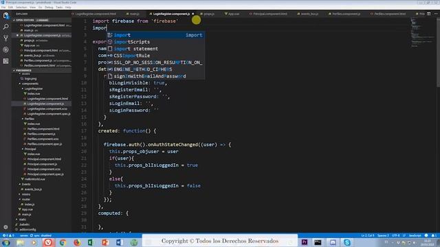 FireBase Vue: EventBus смотреть онлайн