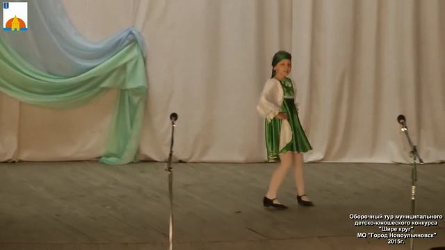 46 Голубева Юлия - танец "Кадриль" смотреть онлайн