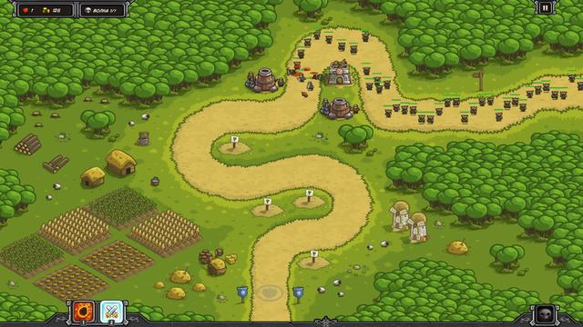 Kingdom Rush [1440*60] / Кампания - Железное 2 Уровень / Cложность Ветеран / 100% Прохождение смотреть онлайн