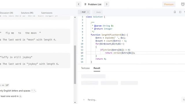 58 Length of last Word in String | Leetcode | Problem Solving смотреть онлайн